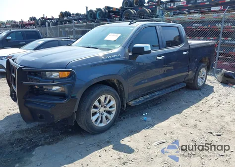 2022 Chevrolet Silverado 1500 Ltd 4Wd Short Bed Custom from USA, damaged, VIN 1GCPYBEKXNZ210153